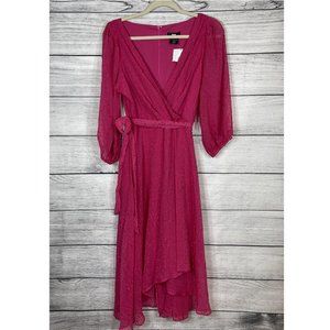 DKNY Pink Midi Dress
